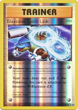 Evolutions Blastoise Spirit Link #73/108 reverse holo